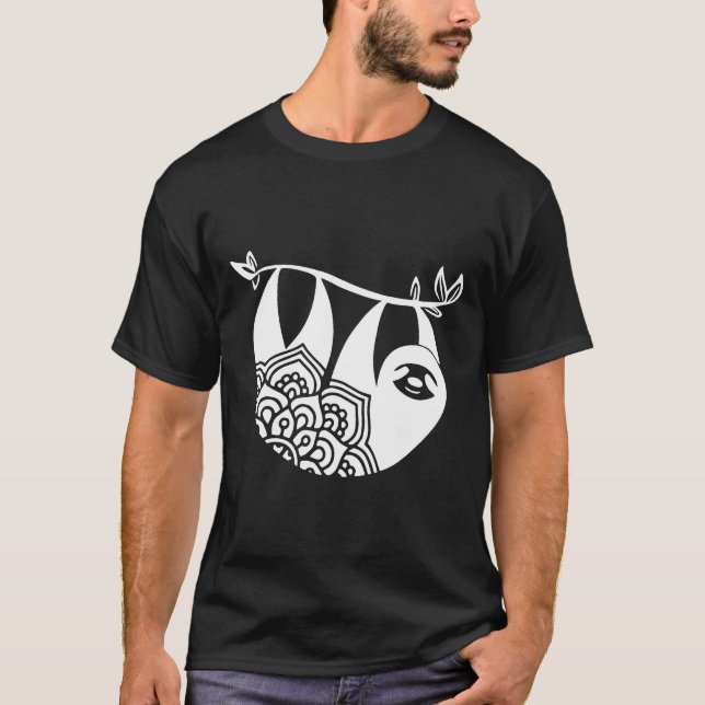 Camiseta Slote Cute Sloth Bella Canvas Sloth (Anverso)