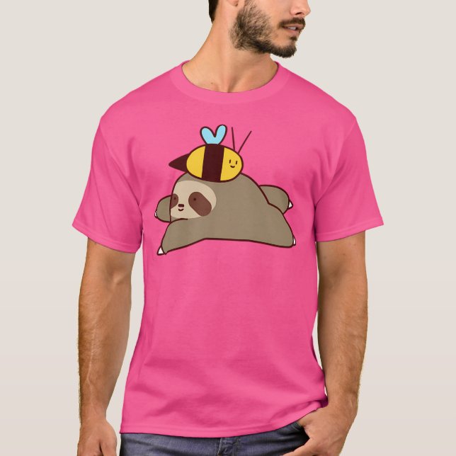 Camiseta Sloth and Bee (Anverso)