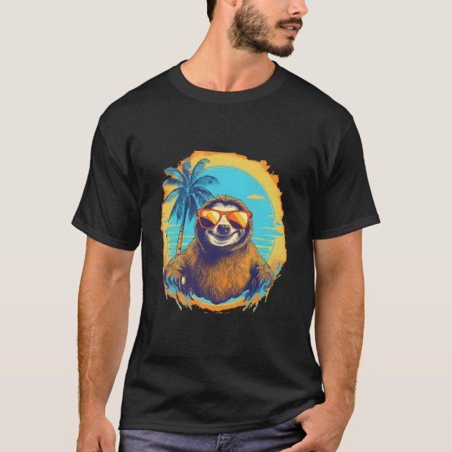 Camiseta Sloth Animal (Anverso)