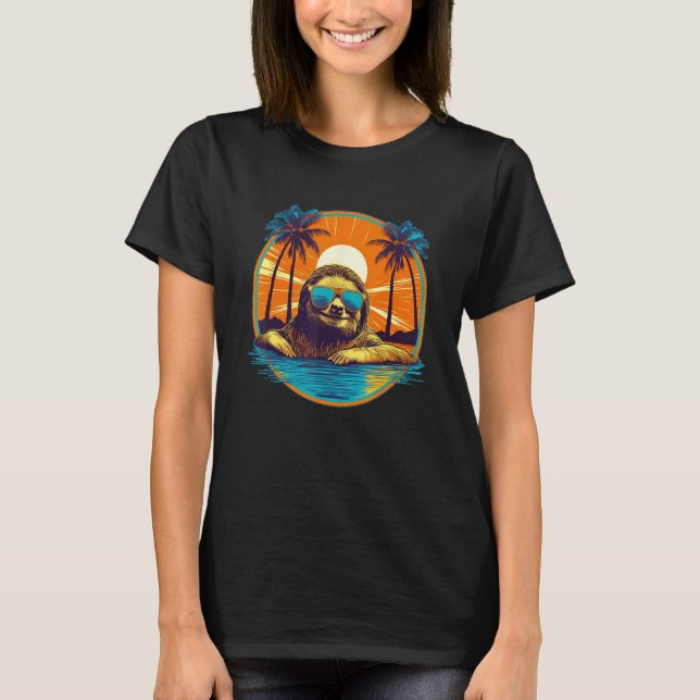 Camiseta Sloth   Animal Men Women Kids 11 (Anverso)