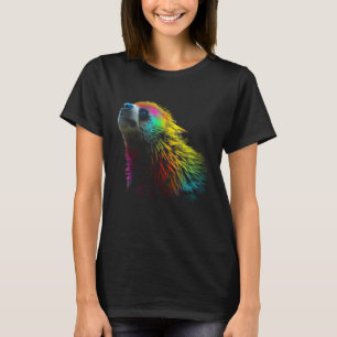 Camiseta Sloth Artwork Animal Colorful Sloth