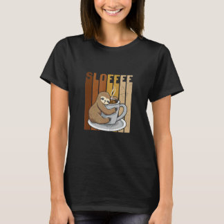 Camiseta Sloth Coffee Sloffee