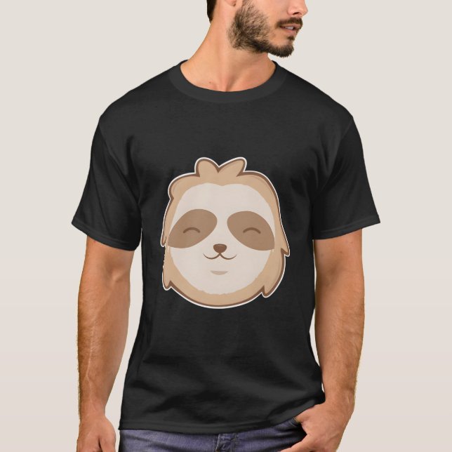 Camiseta Sloth Comfy Costa Rica Sloth de tres dedos (Anverso)