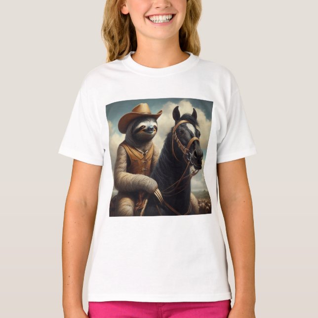 Camiseta Sloth Cowboy (Anverso)