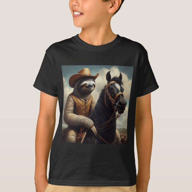 Camiseta Sloth Cowboy (Anverso)