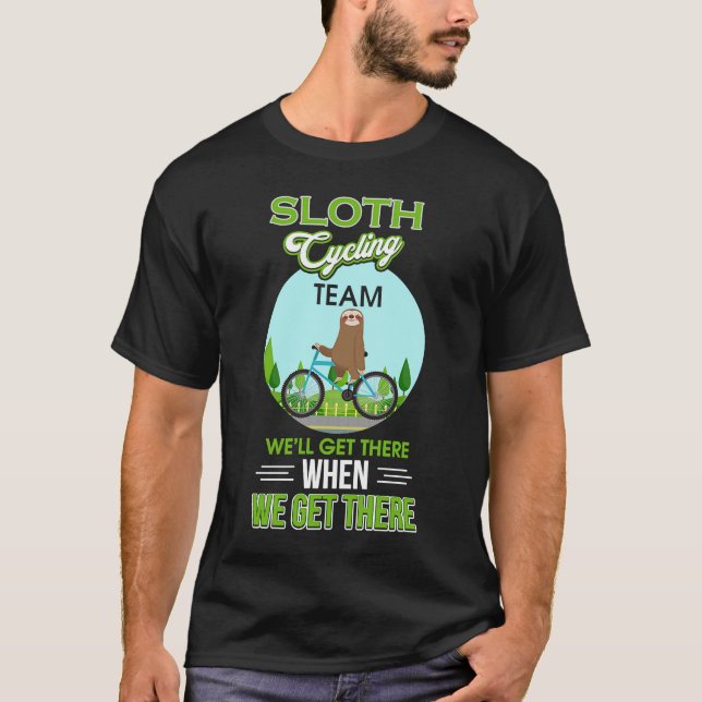 Camiseta Sloth Cycling Team (Anverso)