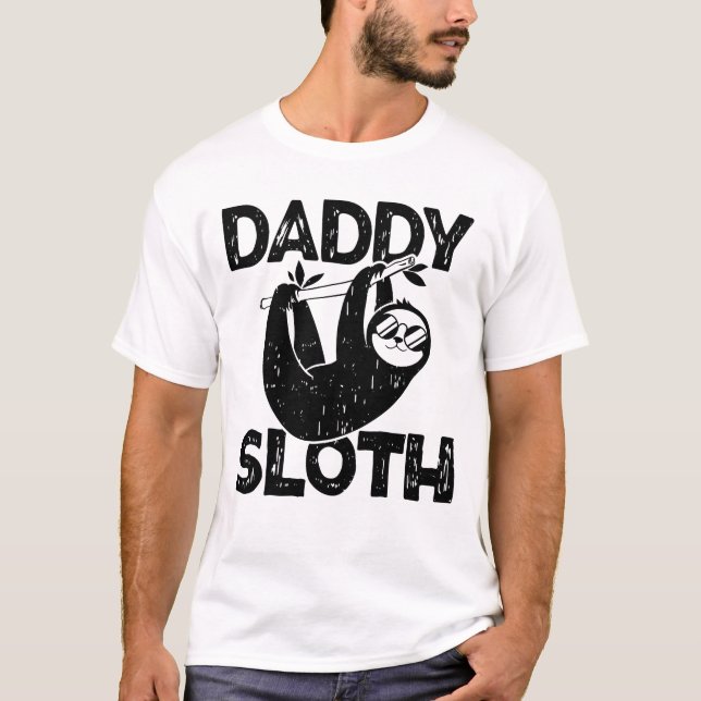 Camiseta Sloth de papi (Anverso)