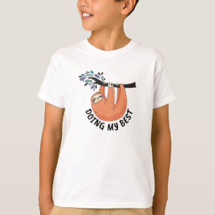 Camiseta Sloth Doing My Best