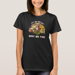 Camiseta Sloth Eff Ves Kay Por Qué Oh Usted Yoga Sloth