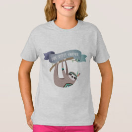 Camiseta SLOTH es mi Animal espiritual - Regalo divertido -