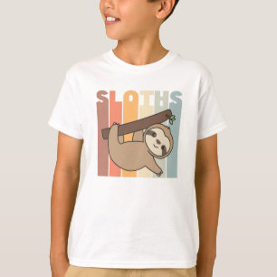 Camiseta Sloth Funny Relajado Sweet Animals Vintage