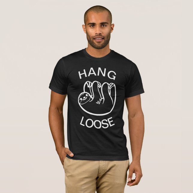 Camiseta Sloth Hang Loose (Anverso completo)