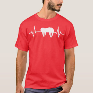 Camiseta Sloth Heartbeart
