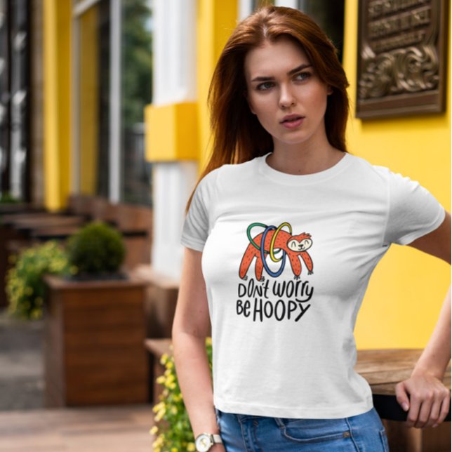 Camiseta Sloth Hula Hooping Cita (Subido por el creador)