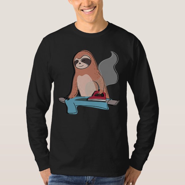 Camiseta Sloth Ironhold Lazy Cute Sloth (Anverso)