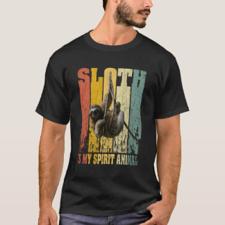 Camiseta Sloth is my Spirit Animal Cute Sloth Graciosa