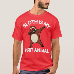 Camiseta Sloth is my Spirit Animal Cuteness Dabbing Sloth A