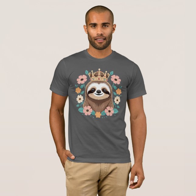 Camiseta Sloth King (Anverso completo)