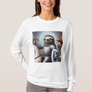 Camiseta Sloth Knight contra los dragones