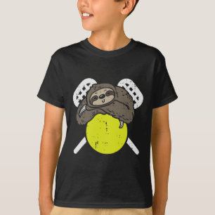 Camiseta Sloth Lacrosse Cute Lazy Lax Jugador Hombres Mujer