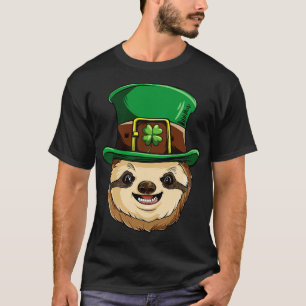 Camiseta Sloth Leprechaun St Patricks Day Para El Amante An