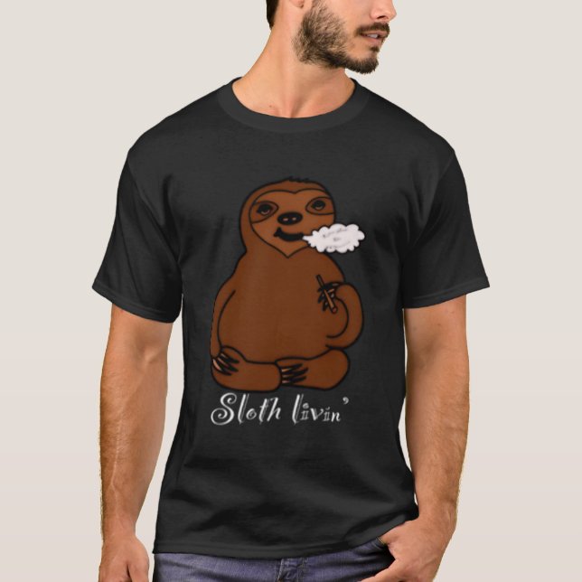 Camiseta Sloth Livin (Anverso)