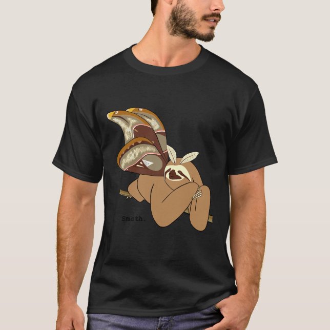 Camiseta Sloth + Moth = Smoth (Anverso)