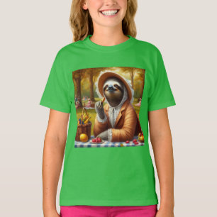 Camiseta Sloth Picnic