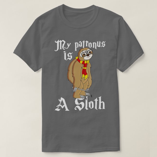 Camiseta Sloth Pictures Patronus Charm Sloth Stuffed Animal (Diseño del anverso)