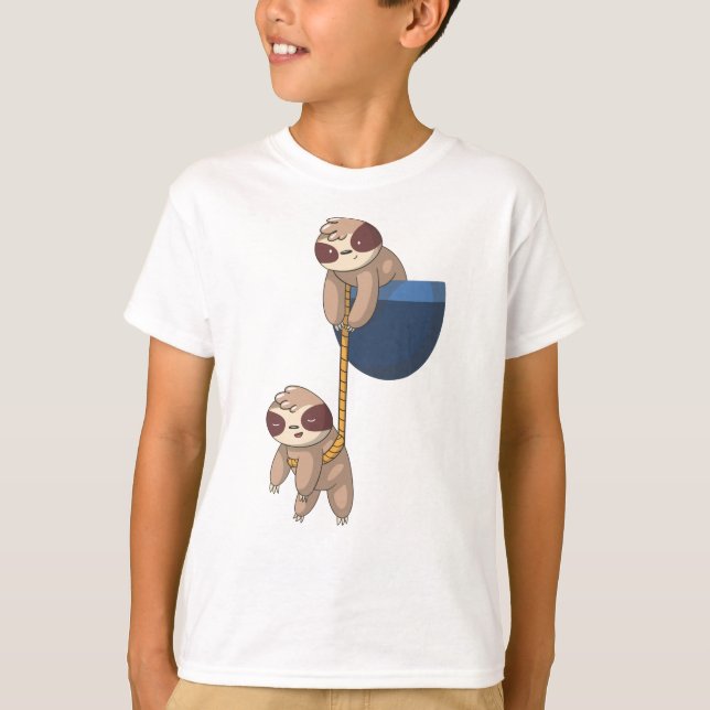 Camiseta Sloth Pocket (Anverso)