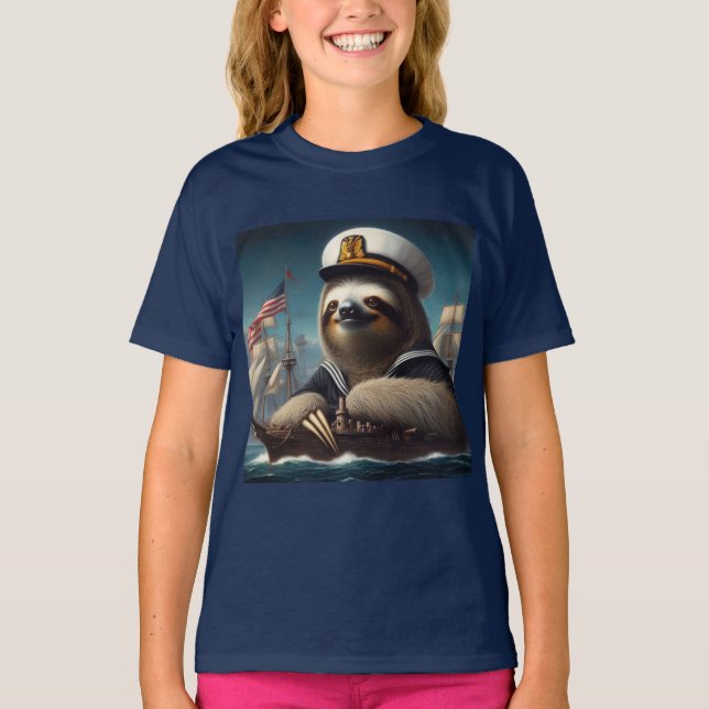 Camiseta Sloth Sailor (Anverso)
