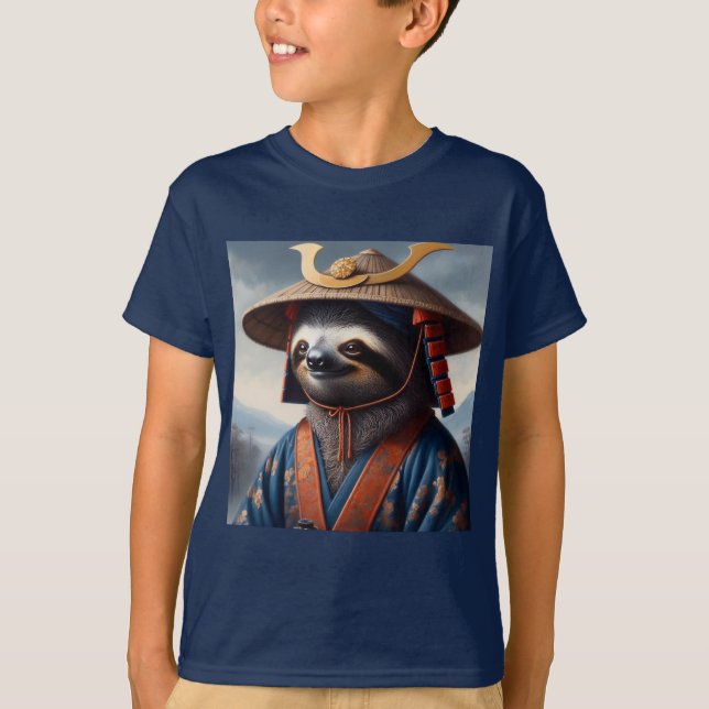 Camiseta Sloth Samurai (Anverso)