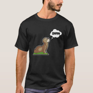 Camiseta Sloth Sloth Yoga Poses Gimnasia Deportiva Ohm Hear