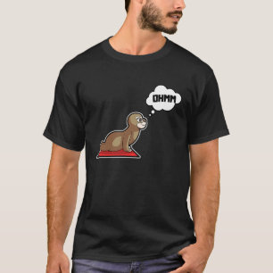 Camiseta Sloth Sloth Yoga Poses Gimnasia Deportiva Ohm Hear