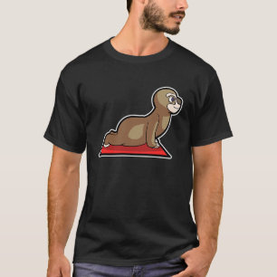 Camiseta Sloth Sloth Yoga Poses Gimnasia Deportiva Ohm Hear