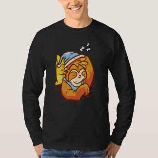 Camiseta Sloth Sloths Nap Sleeping Sleep Pajama Pajamas Nig