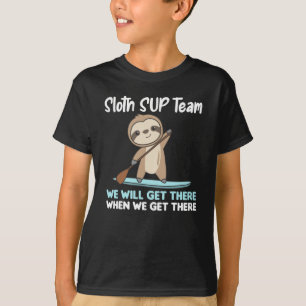 Camiseta Sloth SUP Team Paddling Gratis