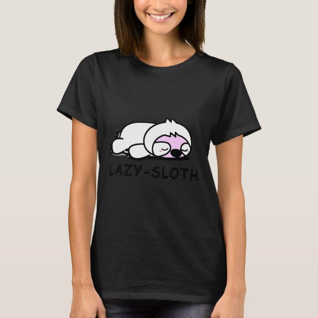 Camiseta Sloth Swea Sloth Yoga Swea Humorous Swea Fun (Anverso)