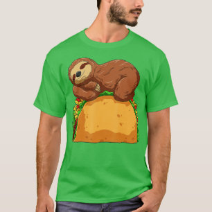Camiseta Sloth Taco Sloth en los amantes del taco