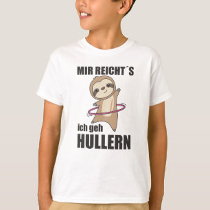 Camiseta Sloth The Hullern Sport Cute Sloth Funny