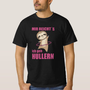 Camiseta Sloth The Hullern Sport Cute Sloth Funny