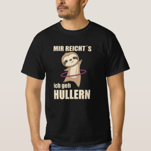 Camiseta Sloth The Hullern Sport Cute Sloth Funny