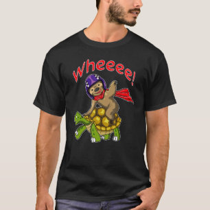 Camiseta Sloth Turtle lindo amante de los animales para el