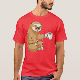 Camiseta Sloth with Cup