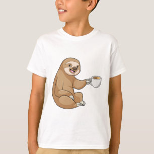 Camiseta Sloth with Cup