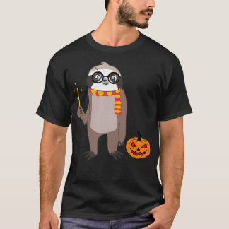 Camiseta Sloth Wizard Sloth Halloween Costume
