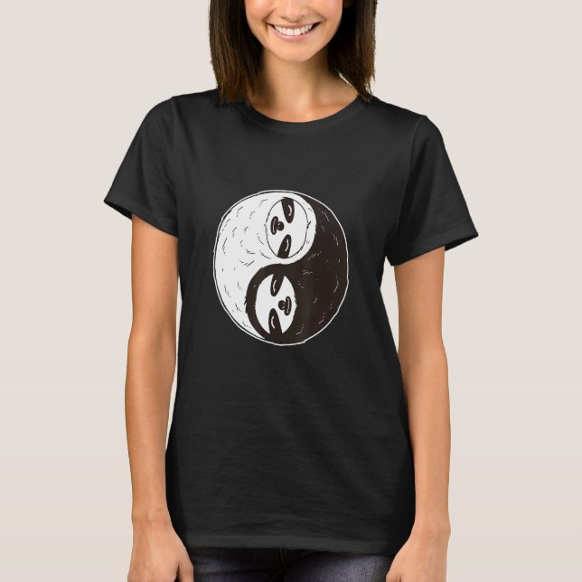 Camiseta Sloth Yin Yang (Anverso)