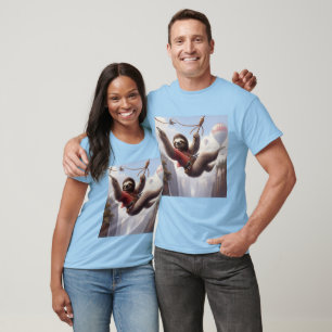 Camiseta Sloth Ziplining