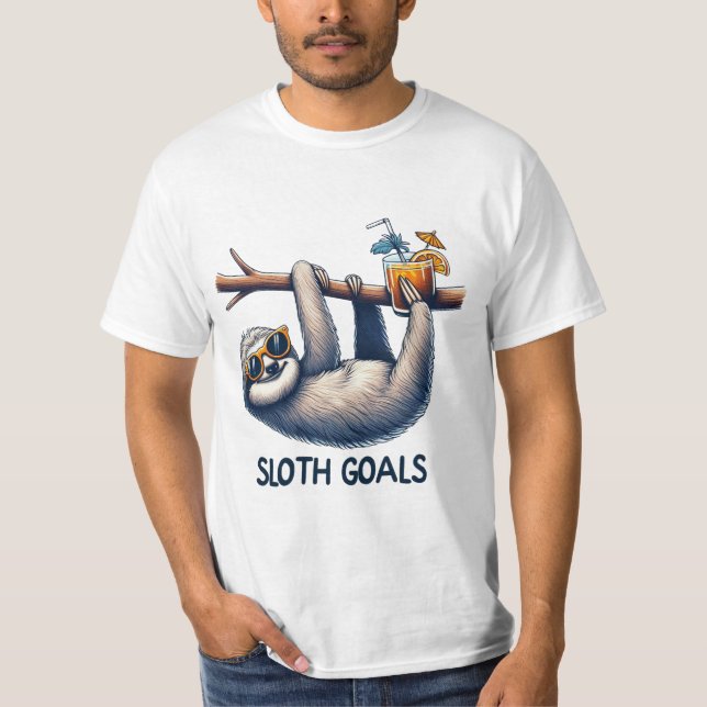 Camiseta Sloths Goal (Anverso)