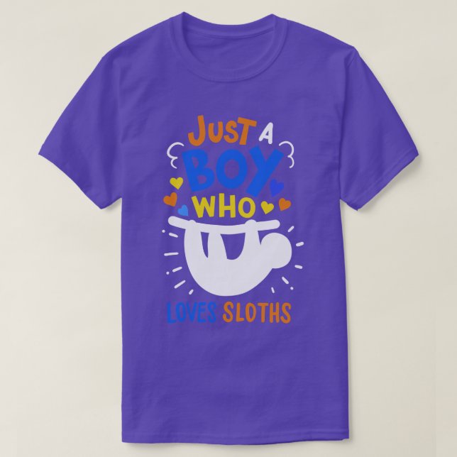 Camiseta Sloths Sloth Lover 6 (Diseño del anverso)